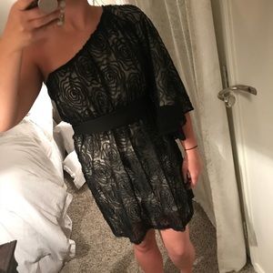 One Shoulder Cocktail Dress